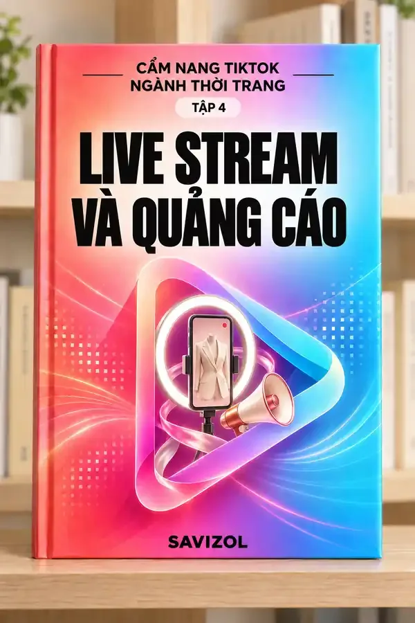 Bìa TẬP 4 LIVESTREAM & QUẢNG CÁO