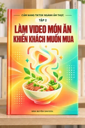 Bìa TẬP 2 LÀM VIDEO MÓN ĂN